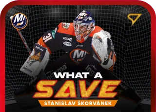 Škorvánek Stanislav SportZoo Tipos I.série 2023-24 WHAT A SAVE /20 č.WS-06