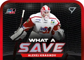 Krasikov Alexej SportZoo Tipos I.série 2023-24 WHAT A SAVE č.WS-16