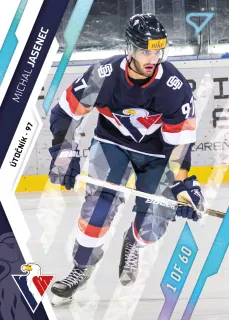 Jasenec Michal SportZoo Tipos II.série 2023-24 Ice Cracks 1of60 (blue) č.252