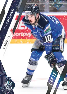 Dmowski Ryan SportZoo Tipos II.série 2023-24 Puck Marks 1of15 (black) č.292