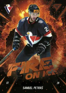 Petráš Samuel SportZoo Tipos II.série 2023-24 Fire on Ice č.FI-5