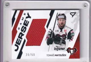 Matoušek Tomáš SportZoo Tipos II.série 2023-24 Game Jersey /60 č.GJ-TM