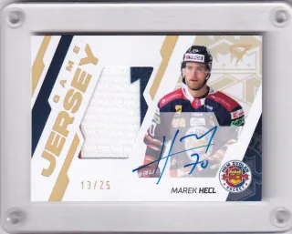 Hecl Marek SportZoo Tipos II.série 2023-24 Game Jersey AUTO /25 č.GJS-MH