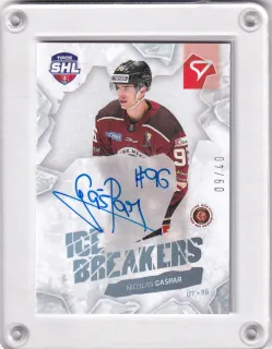 Gašpar Nicolas SportZoo Tipos II.série 2023-24 SHL Ice Breakers AUTO /40 č.IBS-NG