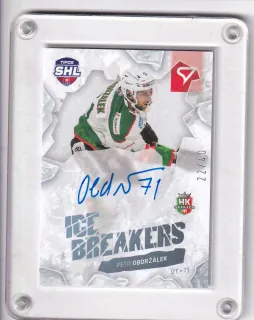 Obdržálek Petr SportZoo Tipos II.série 2023-24 SHL Ice Breakers AUTO /40 č.IBS-PO