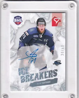 Svitana René SportZoo Tipos II.série 2023-24 SHL Ice Breakers AUTO /40 č.IBS-RS