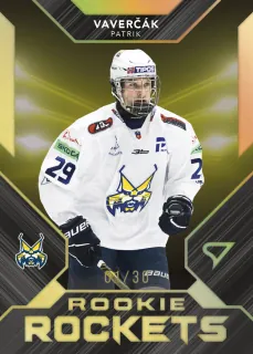 Vaverčák Patrik SportZoo Tipos II.série 2023-24 Rookie Rockets /30 č.RR-13