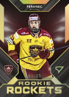 Feranec Michal SportZoo Tipos II.série 2023-24 Rookie Rockets /30 č.RR-25