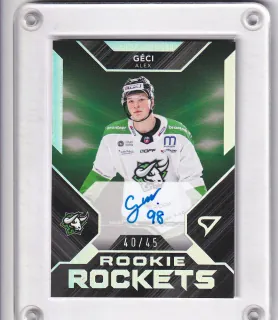 Géci Alex SportZoo Tipos II.série 2023-24 Rookie Rockets AUTO /45 č.RRS-AG