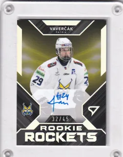 Vaverčák Patrik SportZoo Tipos II.série 2023-24 Rookie Rockets AUTO /45 č.RRS-PV