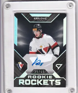 Královič Tomáš SportZoo Tipos II.série 2023-24 Rookie Rockets AUTO /45 č.RRS-TK
