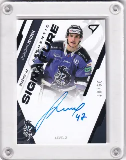 Jendek Dominik SportZoo Tipos II.série 2023-24 Authentic Signature - Level 2 xx/60 č.SL2-DJ