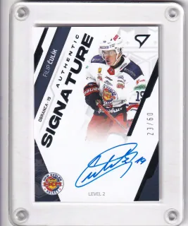 Čulík Filip SportZoo Tipos II.série 2023-24 Authentic Signature - Level 2 xx/60 č.SL2-FC