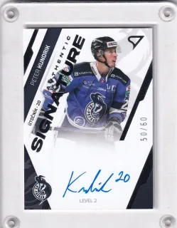 Kundrik Peter SportZoo Tipos II.série 2023-24 Authentic Signature - Level 2 xx/60 č.SL2-PK