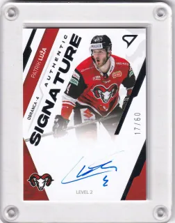 Luža Patrik SportZoo Tipos II.série 2023-24 Authentic Signature - Level 2 xx/60 č.SL2-PL