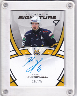 Dávid Romaňák  SportZoo Tipos 2024-25 II.série Authentic Signature - Level 1 xx/75 č.SL1-DR