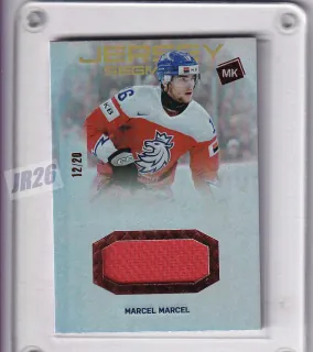 Marcel Marcel MK Reprezentace 2023 U20 jersey RED xx/20 č.12