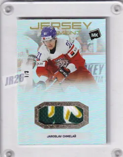 Chmelař Jaroslav MK Reprezentace 2023 U20 jersey GOLD x/3 č.16