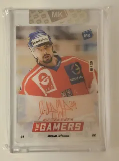 Sýkora Michal The Gamers Extended 2024 Gamers Originals - Legends autographs RED /20 č.1