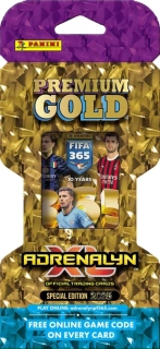 PANINI FIFA 365 2024-25 - ADRENALYN karty - GOLD PACKET