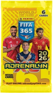 Balíček Panini FIFA 365 2025-26 ADRENALYN
