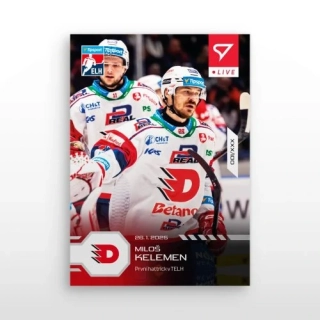 Miloš Kelemen SportZoo Tipsport ELH 2024-25 Live xx/65 č.L-077