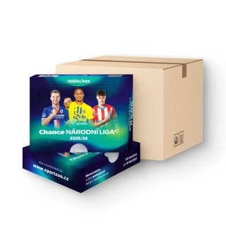 Fotbalové sběratelské karty SportZoo Národní liga 2025/26 – Hobby case