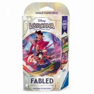 Box Disney Lorcana Fabled - Starter Deck Display (Stand.Headliners)