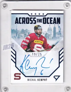 Kempný Michal SportZoo Tipsport 2023-24 II.série Across The Ocean Auto /25 č.AOS-MK