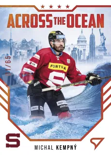 Kempný Michal SportZoo Tipsport 2023-24 II.série Across The Ocean /65 č.AO-09