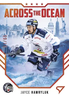 Hawryluk Jayce SportZoo Tipsport 2023-24 II.série Across The Ocean /65 č.AO-11