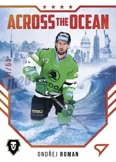Roman Ondřej SportZoo Tipsport 2023-24 II.série Across The Ocean /65 č.AO-13