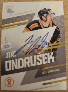 Ondrušek Jíří SportZoo 2024 O kapku lepší hokej  Signature /20 č.KNS-JO