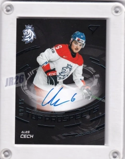 Čech Aleš SportZoo ČR Reprezentace 2024 Top Prospects AUTO /15 č.TPS-AC
