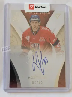 Košťálek Jan SportZoo ČR Reprezentace 2024 Signed Stars /95 č.SS-JK