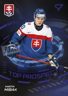 Mišiak Martin SportZoo SR Reprezentace 2024 Top Prospects /25 č.TP-6