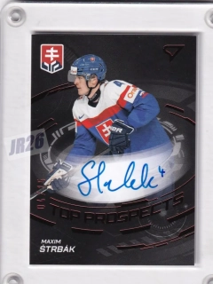 Štrbák Maxim SportZoo SR Reprezentace 2024 Top Prospects AUTO /15 č.TPS-ST