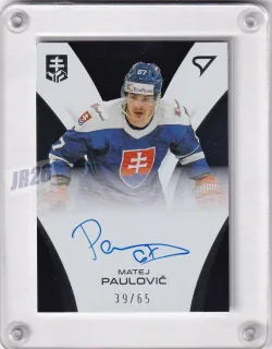 Paulovič Matej SportZoo SR Reprezentace 2024 Signed Stars /65 č.SS-MP