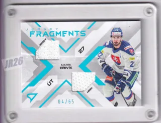 Hrivík Marek SportZoo SR Reprezentace 2024 Jersey Fragments /65 (130pt) č.JF-MH