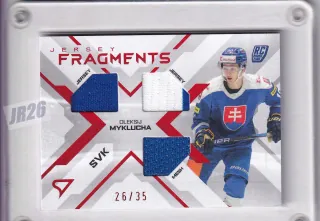 Myklucha Oleksij SportZoo SR Reprezentace 2024 Jersey Fragments /35 (130pt) č.JF-OM