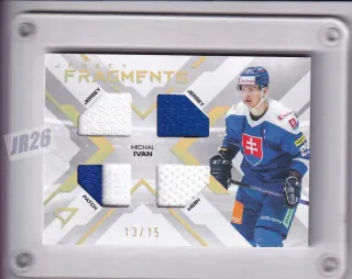 Ivan Michal SportZoo SR Reprezentace 2024 Jersey Fragments /15 (180pt) č.JF-MI