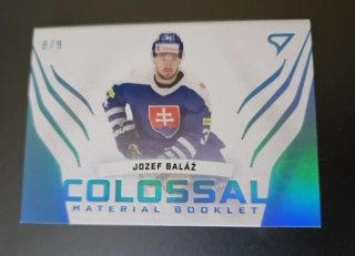 Baláž Jozef SportZoo SR Reprezentace 2024 Colossal Material Booklet (180pt) 8/9 č.CM-JB