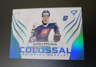 Myklucha Oleksij SportZoo SR Reprezentace 2024 Colossal Material Booklet (180pt) 1/9 č.CM-OM