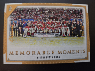 Mistři Světa 2024 LC Memorable Moments 2024 Canvas /30 č.100