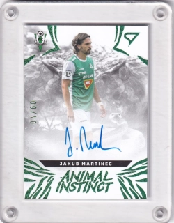 Jakub Martinec  SportZoo Chance Liga 2024-25 Animal Instinct AUTO /60 č.AIS-JM