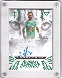 Vachtang Čanturišvili  SportZoo Chance Liga 2024-25 Animal Instinct AUTO /60 č.AIS-VC