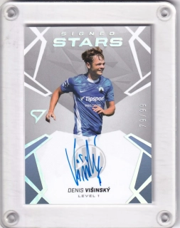 Denis Višinský  SportZoo Chance Liga 2024-25 Signed Stars - Level 1 xx/99 č.SL1-DV