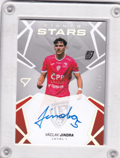 Václav Jindra  SportZoo Chance Liga 2024-25 Signed Stars - Level 1 xx/99 č.SL1-JV