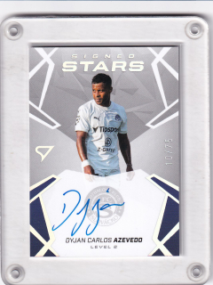 Dyjan Carlos Azevedo  SportZoo Chance Liga 2024-25 Signed Stars - Level 2 xx/75 č.SL2-DA