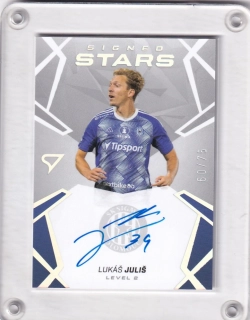 Lukáš Juliš  SportZoo Chance Liga 2024-25 Signed Stars - Level 2 xx/75 č.SL2-LJ